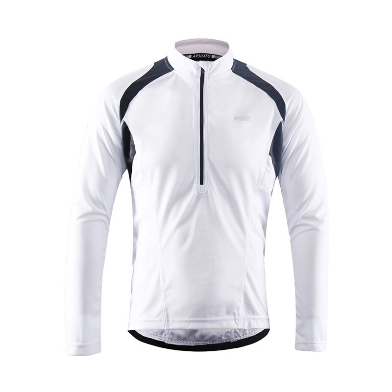 Ai-su-ou half-zipper quick-drying breathable riding long-sleeved mountain bike riding clothing 6031
