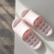 EVA Home Indoor Non-slip Soft Bottom Leakage Bath Men and Women Couple Home Slippers Hollow Bathroom Home Sandals