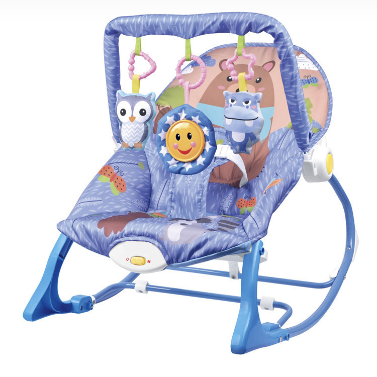 Baby electric rocking chair multifunctional music to coax sleep vibration soothing cradle Amazon cross-border toys