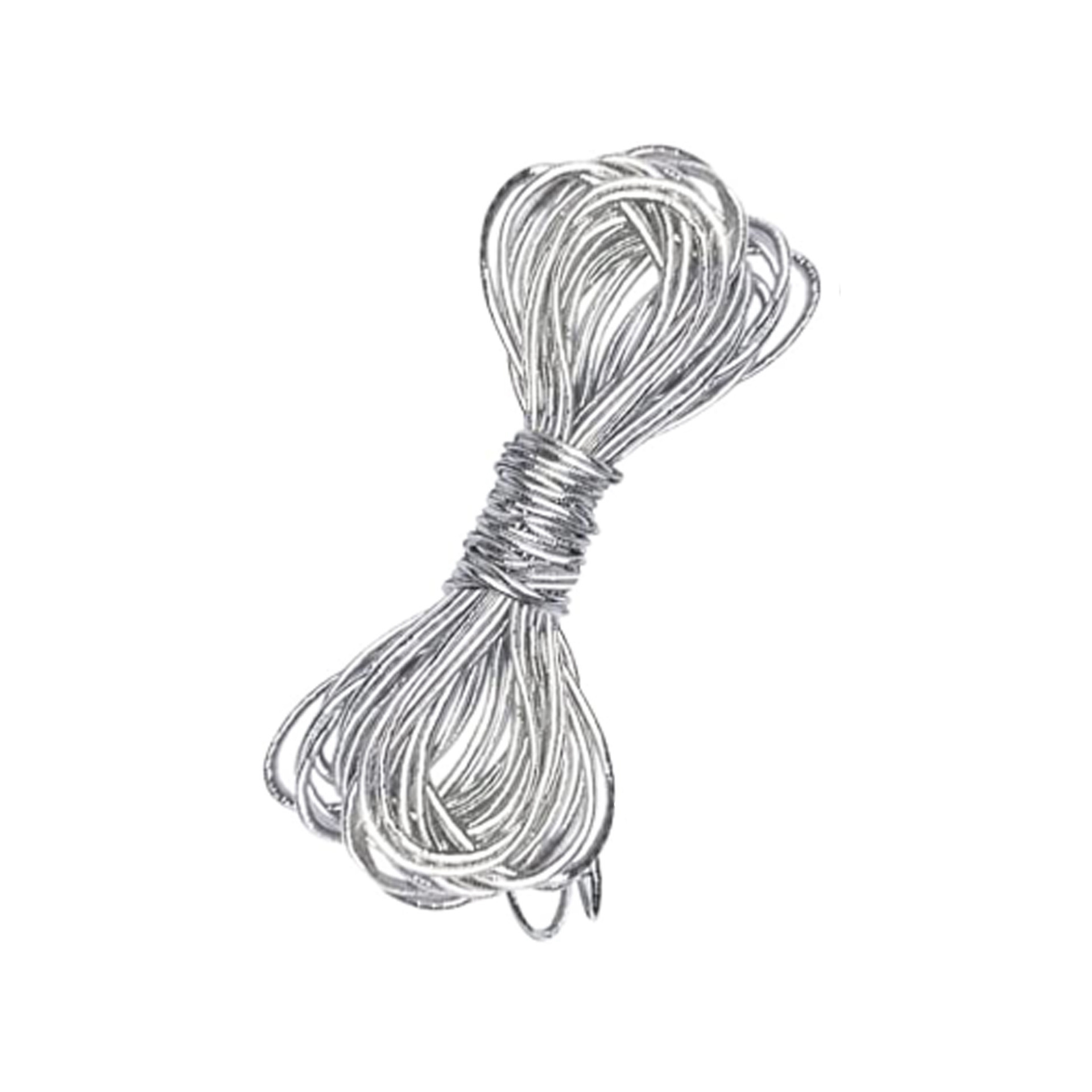 New Style Braided Hair Headwear Fairy Korean-style Silver Rope Tie Hair Women's Dirty Braid Hair Rope Hip-hop Gradient Color Thin Hair Band