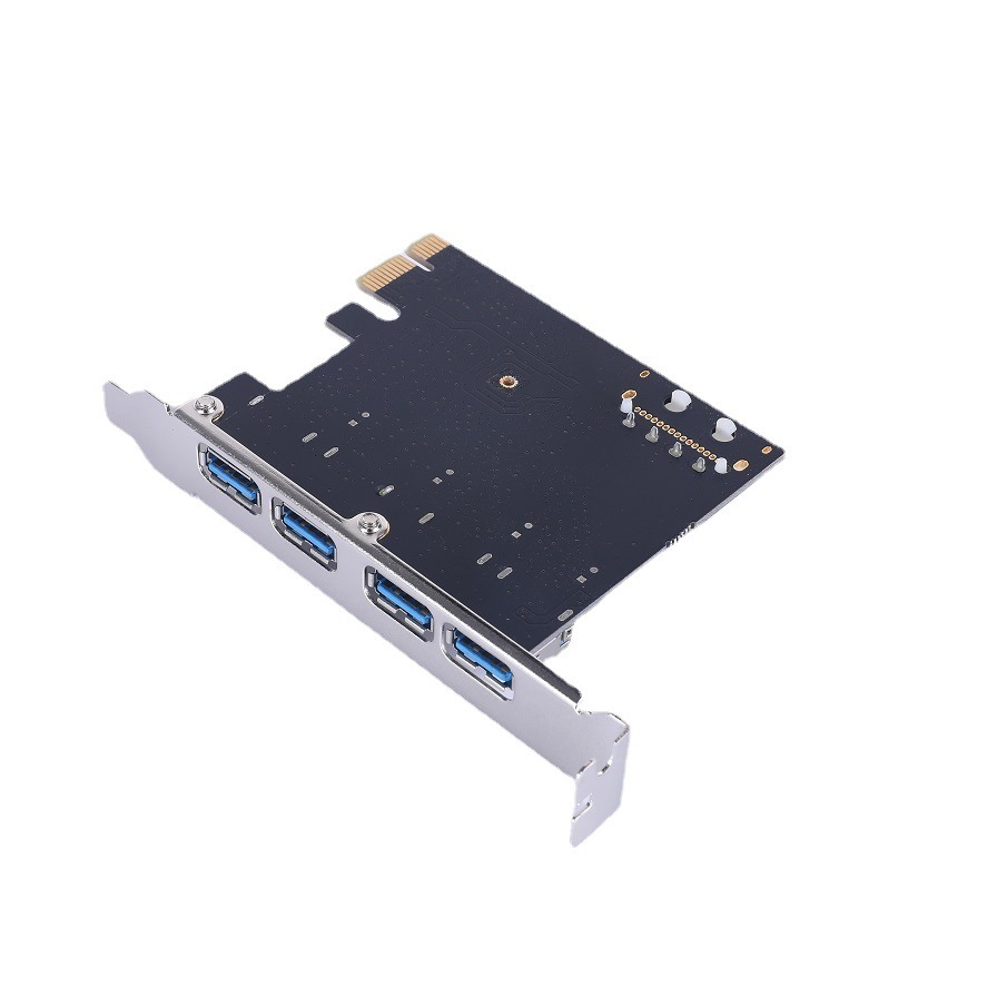 Factory 3.0 PCI-E to USB expansion card built-in desktop adapter card 4-port high speed 3.0USB