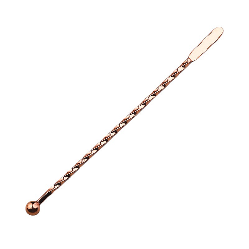 304 stainless steel wine mixing stick metal mixing stick coffee stick ice wine bar utensils juice milk tea mixing stick