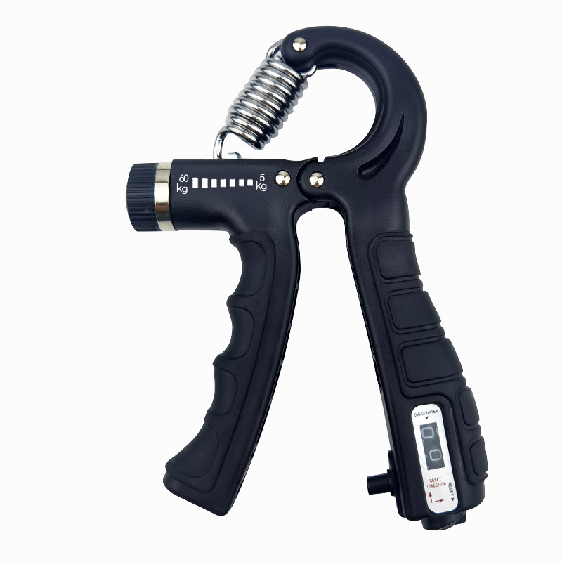 Counting grip adjustable long handle fitness muscle exercise grip finger rehabilitation fitness equipment