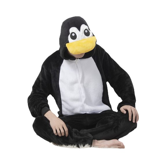 Cartoon Animation Nightgown Animal One-piece Pajamas Children's Pajamas Spring and Autumn Thickened Outer Wear Home Clothes