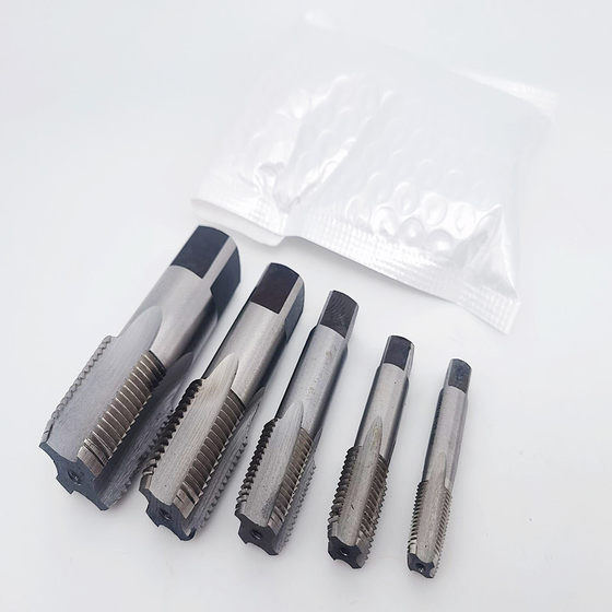 Tap for pipe thread machine HSS high speed steel water pipe repair straight groove set NPT/G/ZG factory wholesale