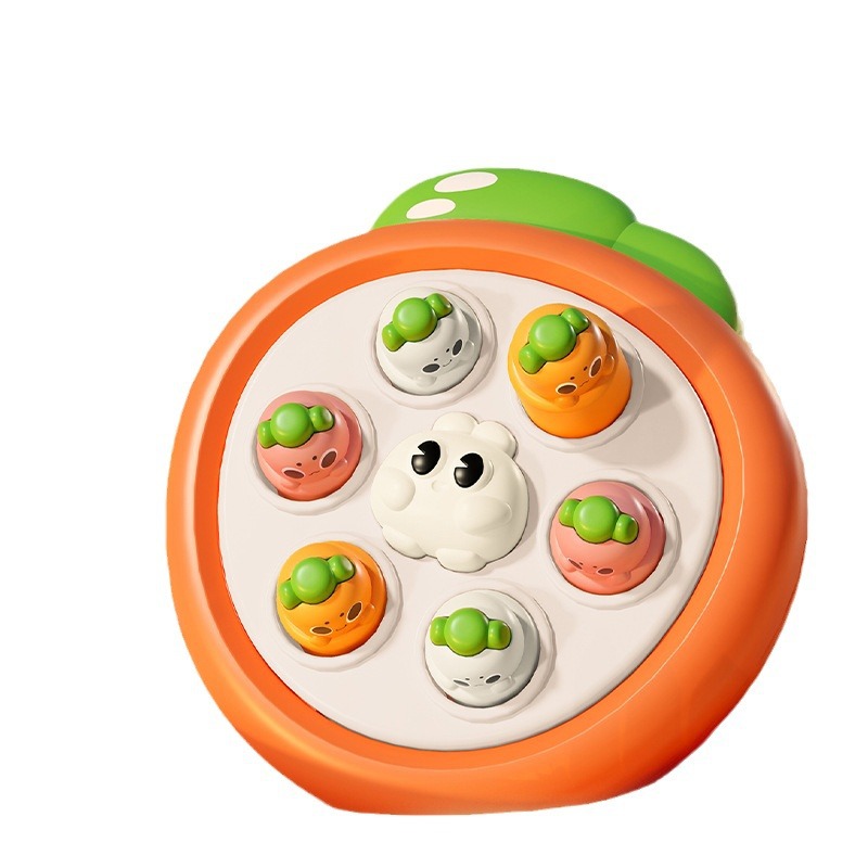 New radish whimper mole baby press music children's mini cute early education parent-child interaction children's educational toys