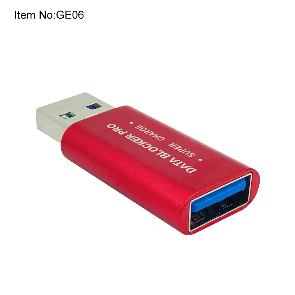 USB data blocker anti-theft brush data new appearance aluminum alloy material support fast charging blocking data