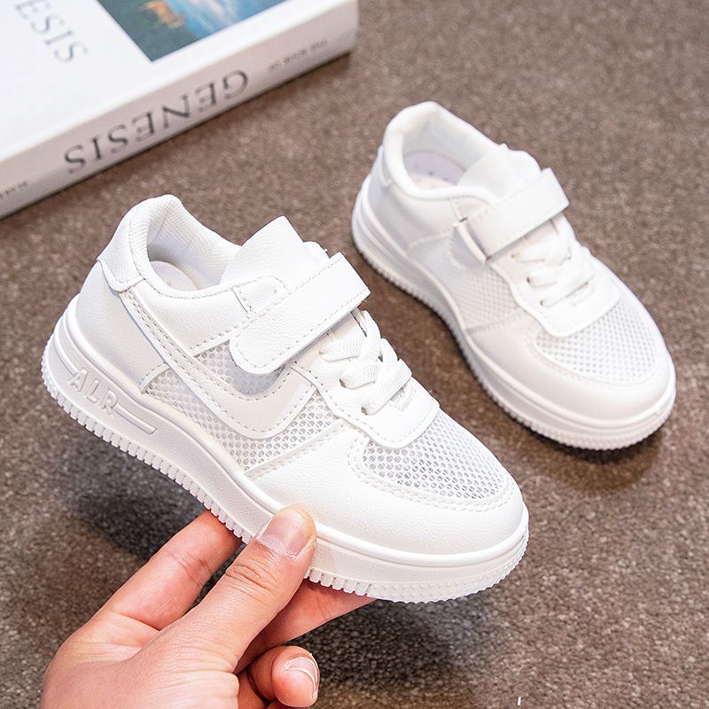 Small White Shoes Breathable Men's and Women's Net Shoes 2025 Spring and Summer New Baby Shoes Student White Platform Shoes