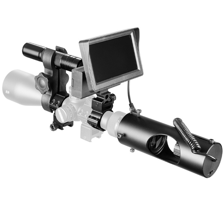 Digital low light night vision LED infrared 4.3 inch night vision telescope low light night vision