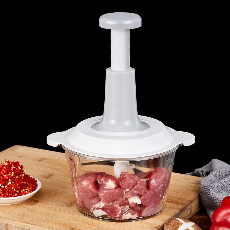 Pat Pat Le Meat Grasper Manual Household Meat and Vegetable Multi-use Kitchen Cutter Press Type Material Dispenser for Gifts