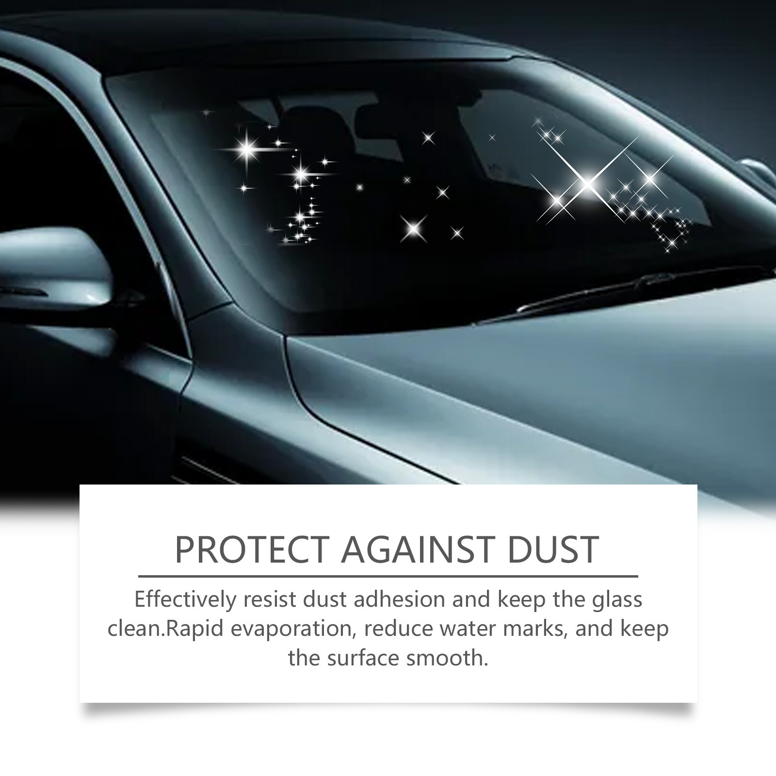 Rayhong car window crystal clear glass cleaner suit rainproof decontamination cleaning car window glass cleaning brush