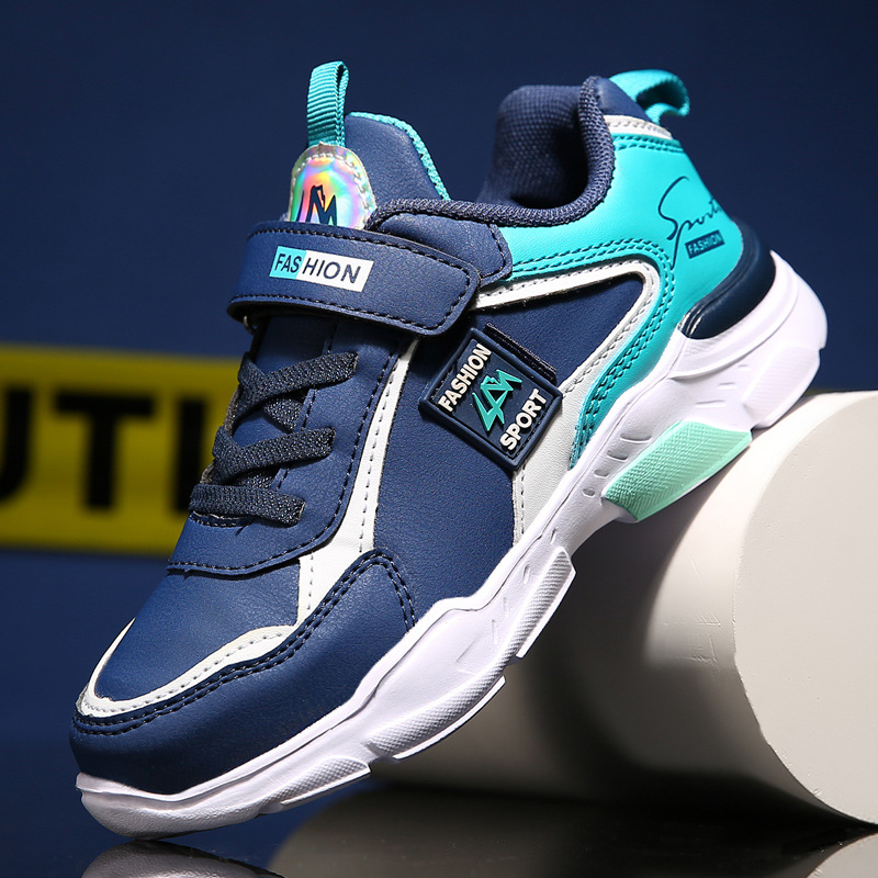Explosions mesh men's shoes 2025 children's shoes spring breathable children's sneaker wholesale middle and large children's running mesh shoes