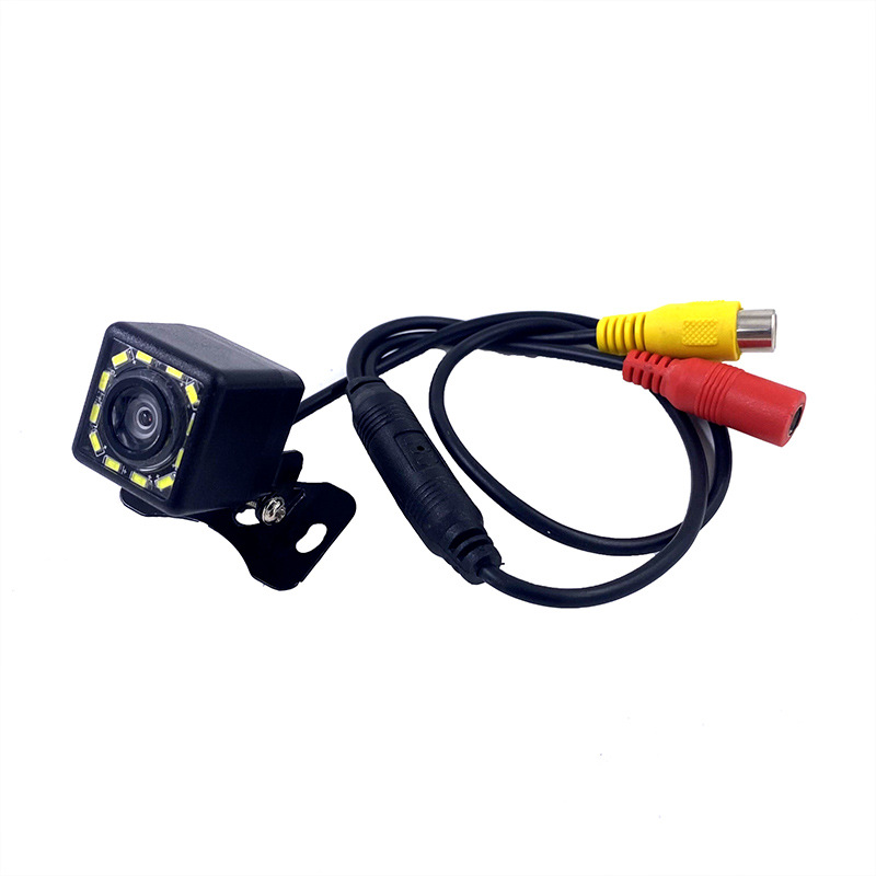 Car universal reversing camera 12 lights ultra HD night vision car rear view car camera HD night vision