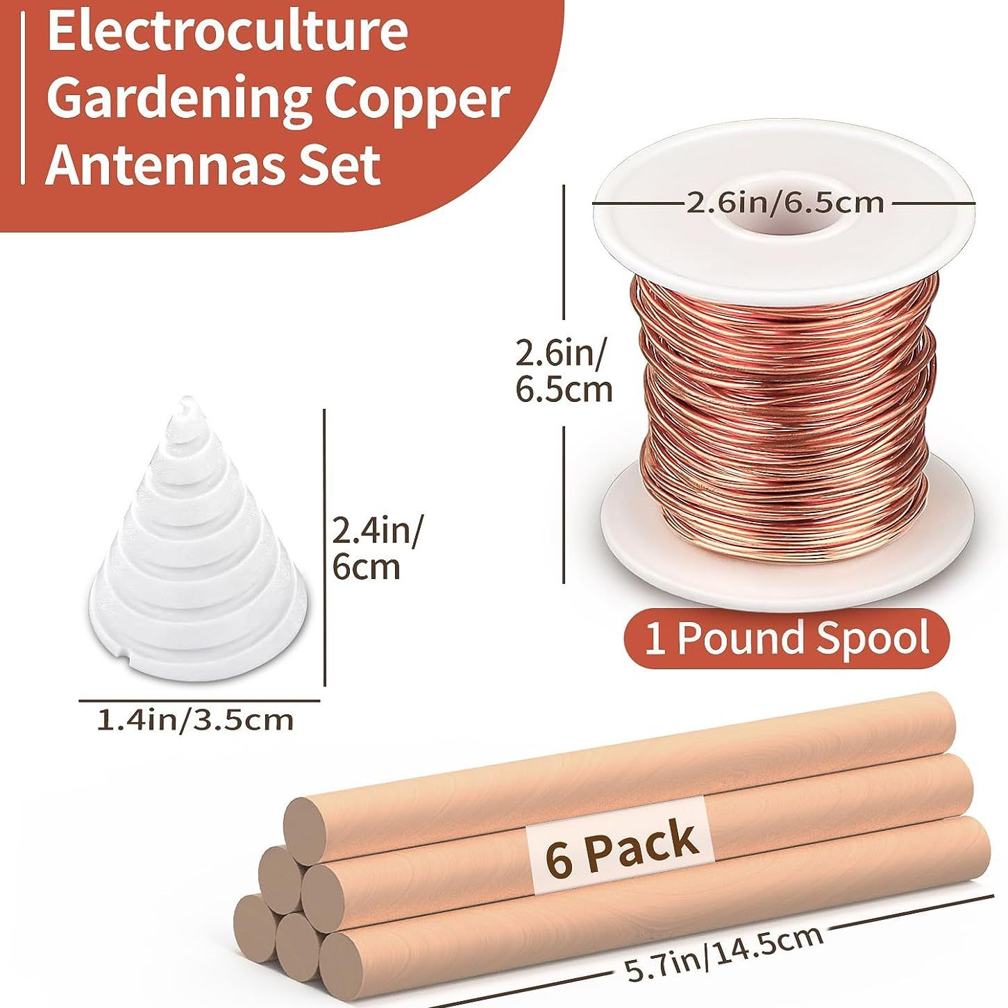 Cross-border new Gardening Copper Wire Antenna Jig Gardening Copper Wire winding coil fixture