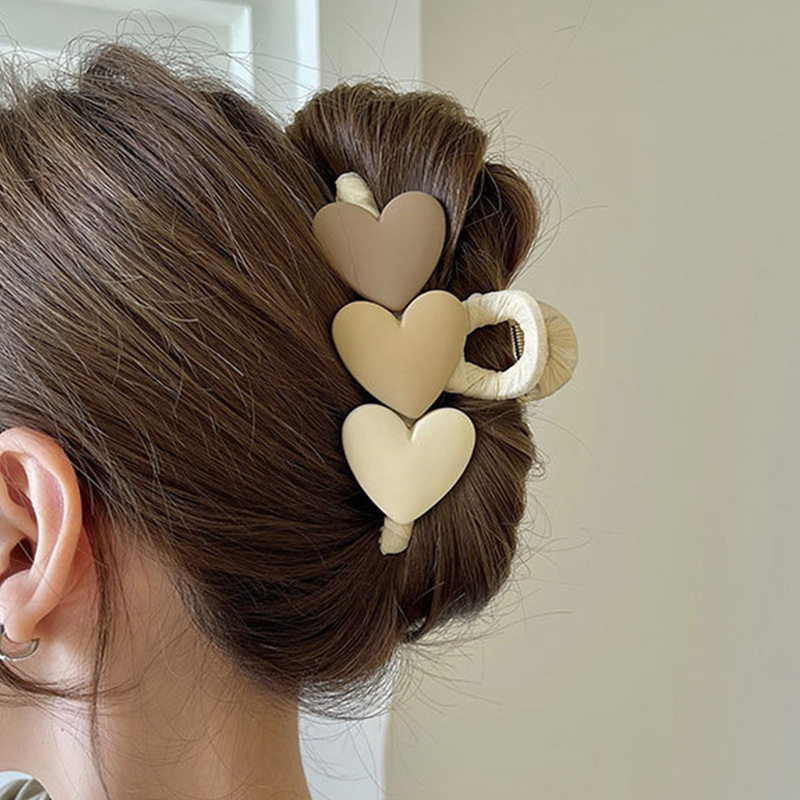 Celebrità online stile coreano sfumato amore schiena testa temperamento femmina forcina estate semplice dolce tutto-fiammifero squalo clip presa_voghion.com