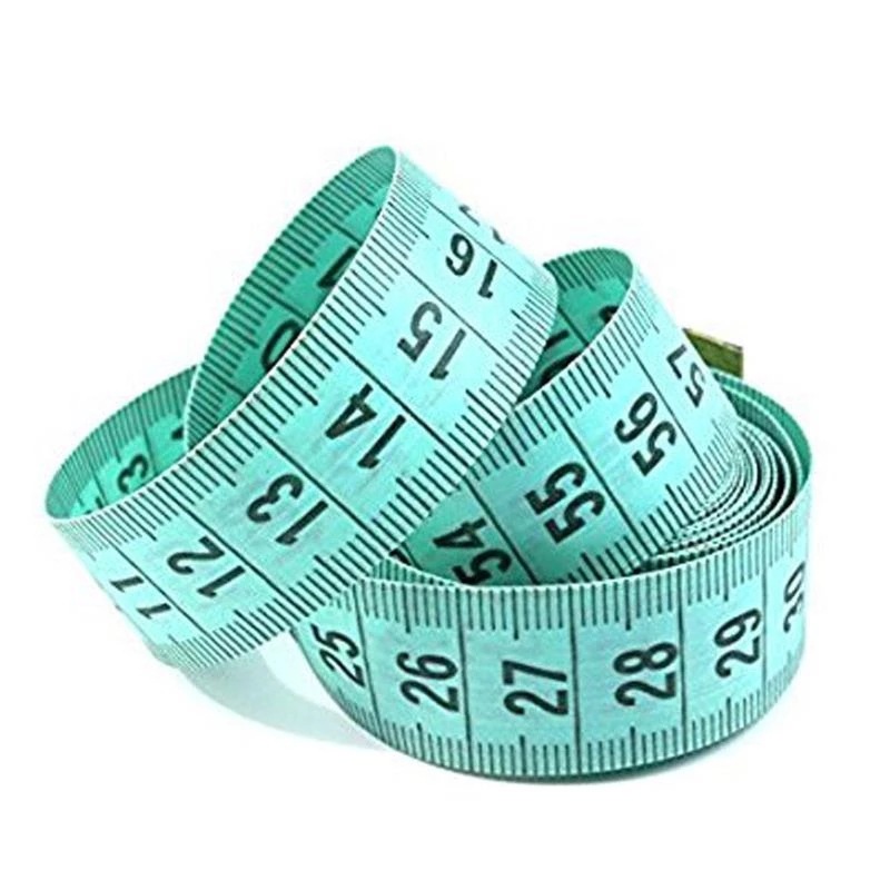 Advanced transparent wine glass boxed widened measuring clothes soft ruler with measuring body circumference 150cm * 2cm