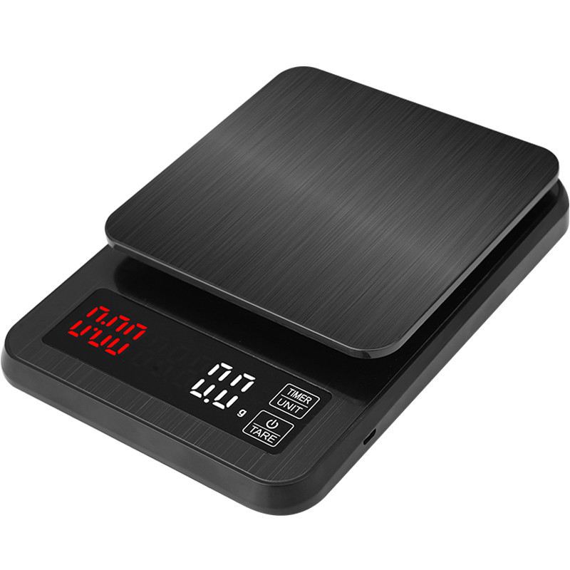 New products wholesale 0.1g home electronic hand Coffee said USB charging with timing electronic stainless steel kitchen scale
