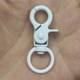 Zinc Alloy Dog Buckle Electroplated Swimming Black Lobster Buckle 44mm Four-point Tail Clamp Buckle Crab Buckle Luggage Hardware Accessories