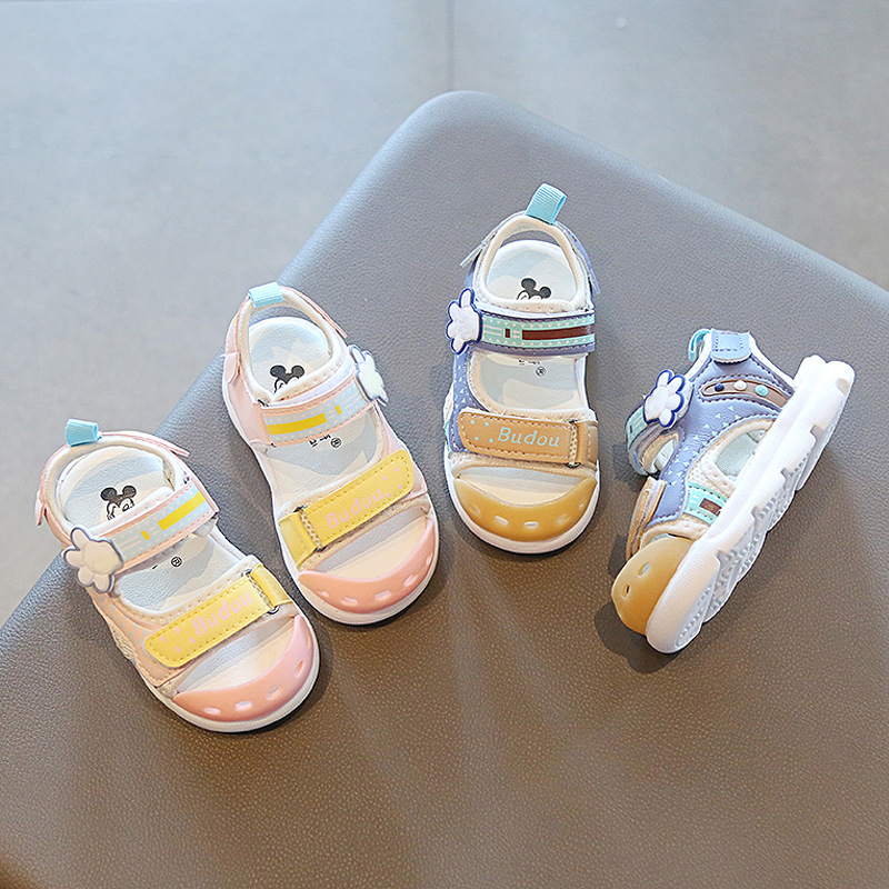 A generation of baby sandals 2023 Summer Children's functional shoes for boys and girls Baotou beach shoes toddler shoes