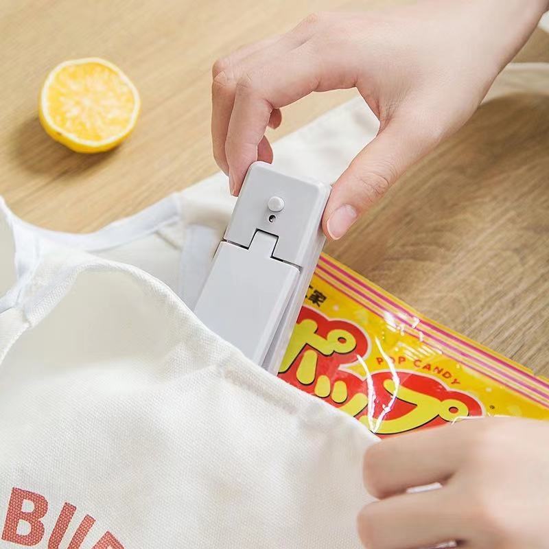 USB充電シーラーシーラーハンドプレスプラスチックシーラー小型家庭用スナックミニシーラー|undefined