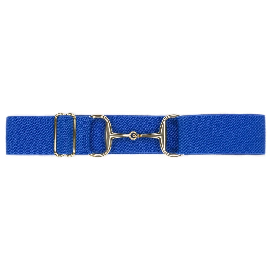 Factory direct men's and women's elastic belt horseshoe buckle equestrian elastic elastic belt