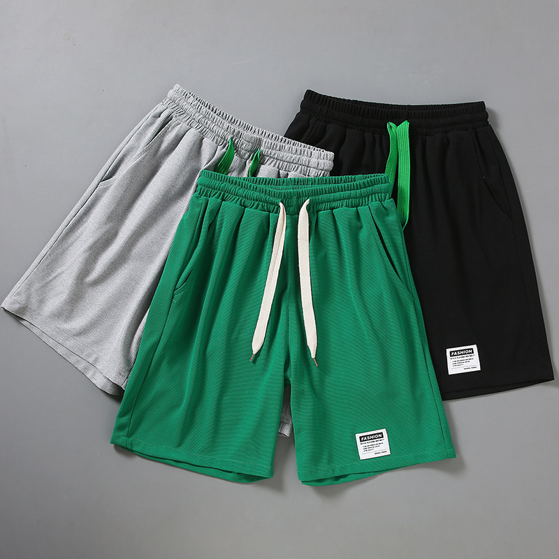 Large size men's shorts summer new thin plus fat plus large size loose outer wear beach pants cotton pants wholesale