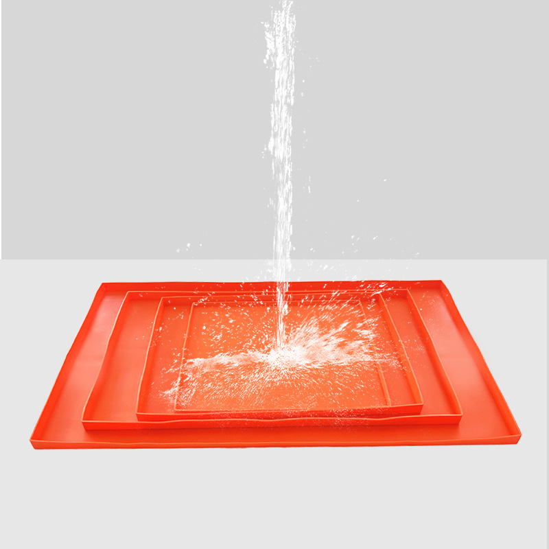 Cross-border Hot Barbecue Mat Food Grade Silicone Oil-proof Thickened Nai High Temperature Barbecue Storage Mat Multifunctional Barbecue Mat