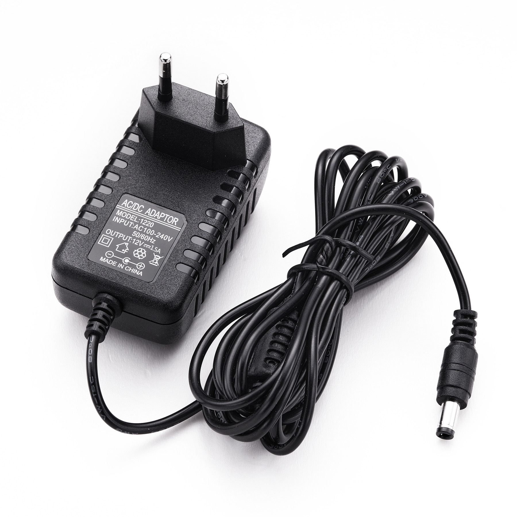 12v 1.5A Yamaha keyboard electronic organ power cord power charger adapter (8.2 feet wire)