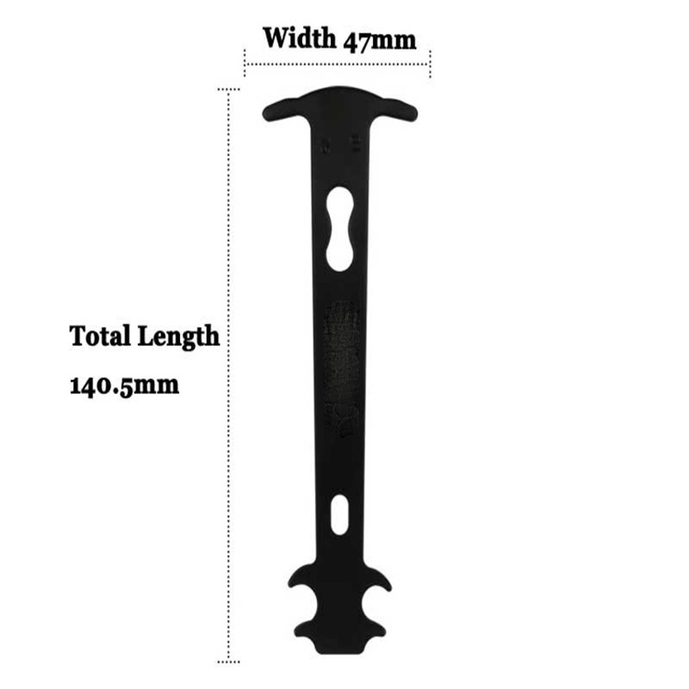 Bicycle Chain Wear Meter Chain Measuring Ruler Tool Chain Replacement Detecting Ruler 37g Measuring Chain Ruler