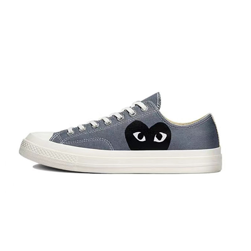 Black and gray low top (pay attention to plus size)