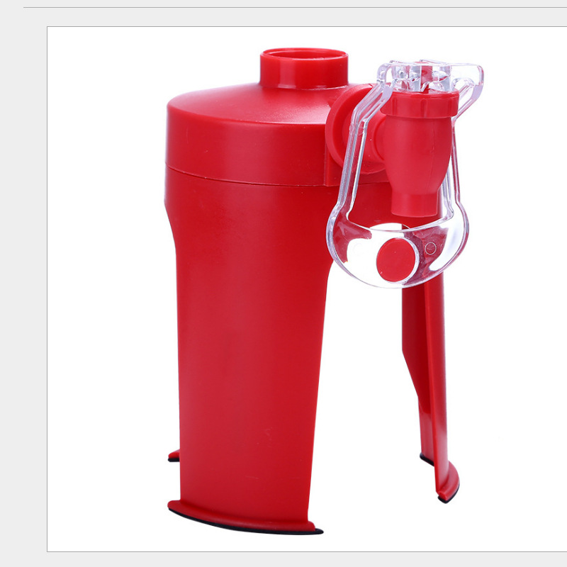 Second generation creative hand pressure type Coke bottle inverted drinking water dispenser carbonated beverage inverter household beverage machine Coke machine