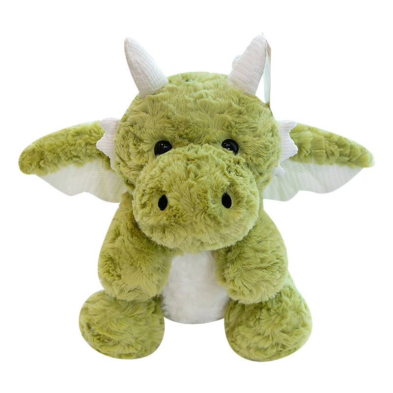 Cross-border Plush Toy Cute Little Dinosaur Doll Children Sleeping Pillow Dinosaur Doll Birthday Gift for Boys and Girls