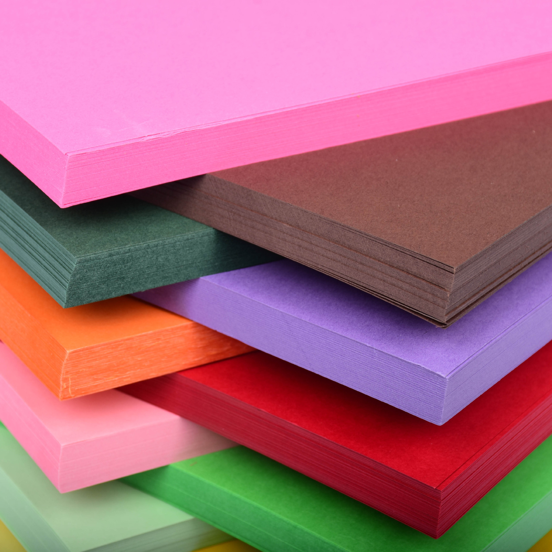 Puree A4 color hard cardboard a4 cardboard hard thickened color Cardboard Cardboard DIY handmade postcard paper