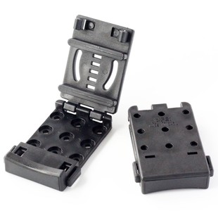 Push-type K-sheath Back Clip Tactical Belt Clip Multi-functional Quick-pull Scrubber Leather Case Outdoor Portable Knife Waist Hanging Buckle