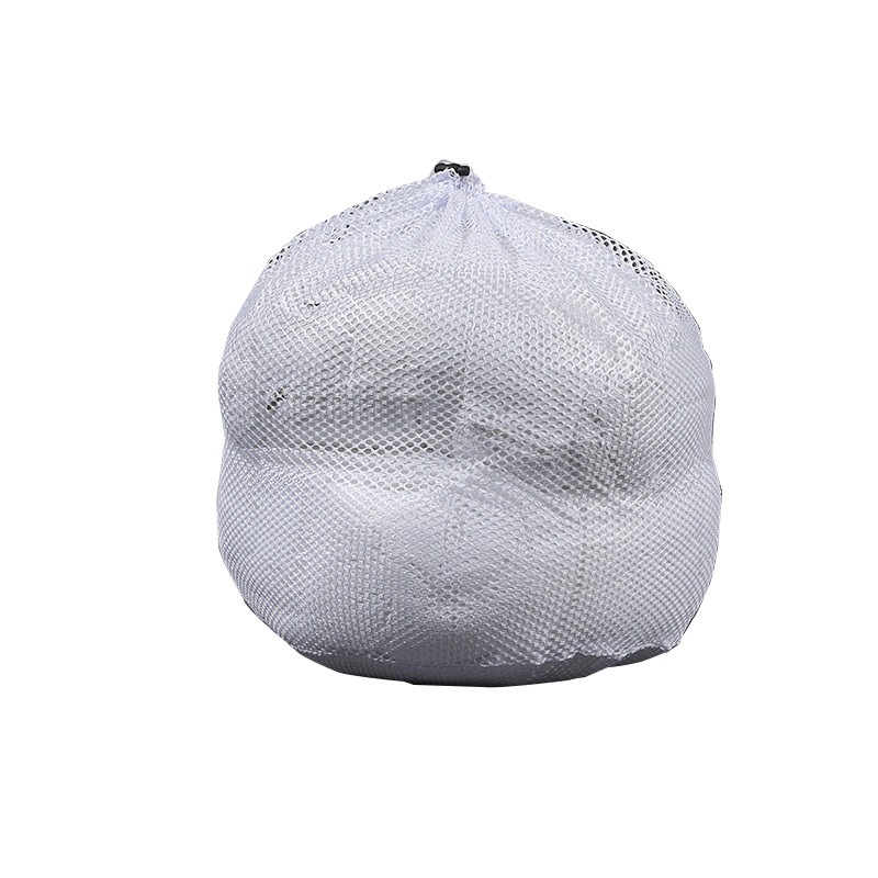 Thickened Polyester Drawstring Laundry Bag Wholesale Drawstring Household Wash Protection Bundle Tether Washing Machine Special Bundle Mesh Bag