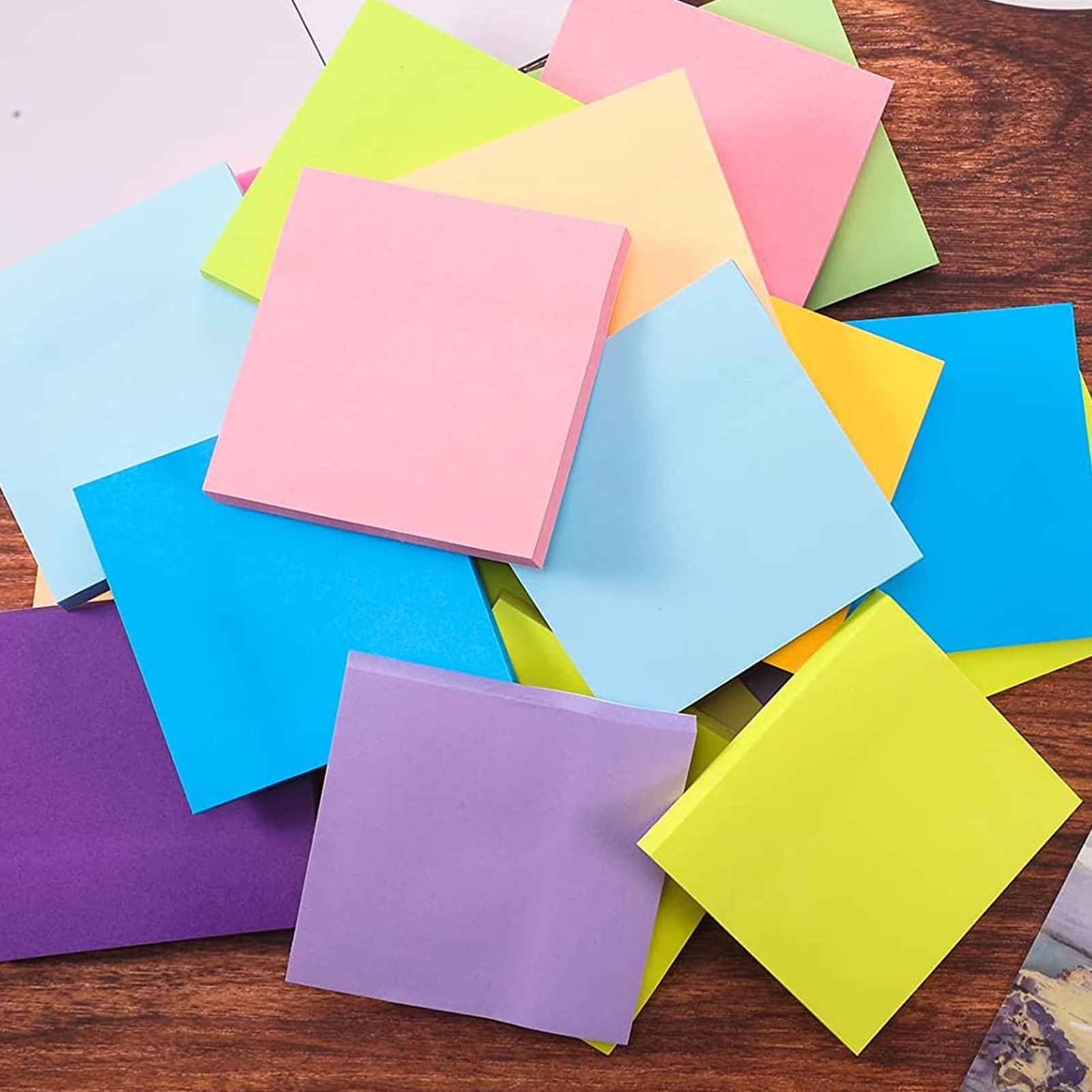 Fluorescent color Post-It Notes 3*3inch student notes n times paste cross-border best selling notes Factory Outlets
