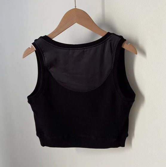 Summer New L Family Thread Embroidered LOGO Comfortable Breathable Street Casual All-match Sexy Vest/Sling