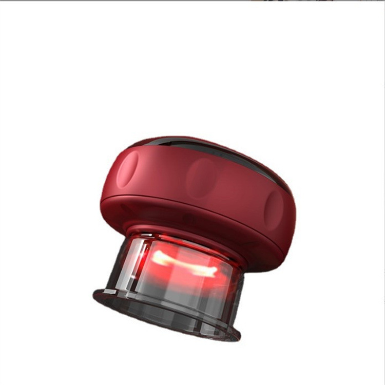 Household intelligent vacuum health care cupping device sucking and walking can Beauty massage instrument breathing heating electric scraping instrument