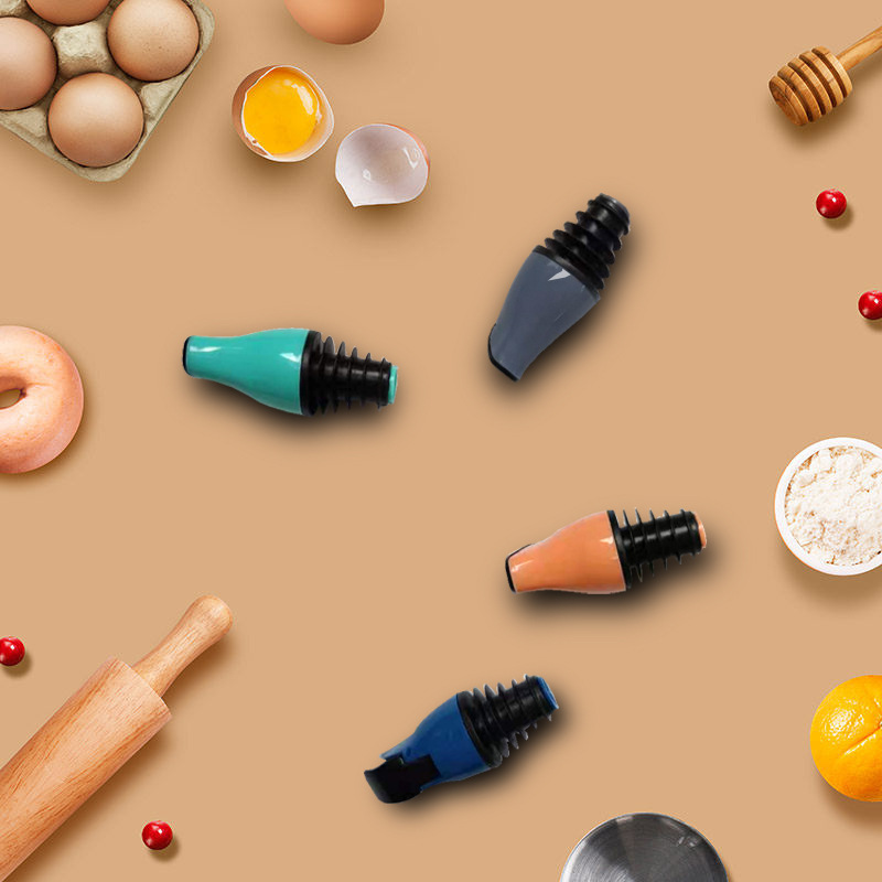 New automatic opening and closing nozzle oil pot oil bottle stopper seasoning bottle leak-proof oil bottle stopper kitchen soy sauce cooking wine deflector