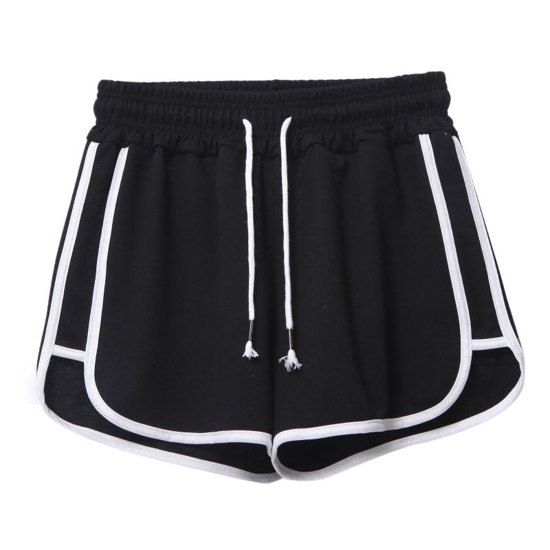 Sports Shorts Women's Summer Loose Large Size Chubby Girl High Waist Running Wide Leg Pants Student Casual Home Pajama Pants Women's Outer Wear