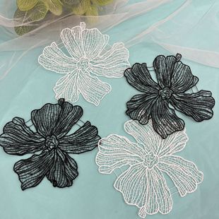 Exquisite Milk Silk Flower Flower Flower Flower Cloth Patching Ding Ding Head Jewelry Wedding Clothing Accessories Wedding Wedding Hand DIY