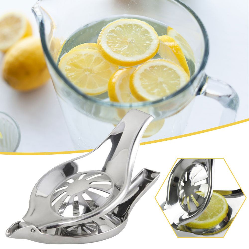 304 Stainless Steel Lemon Clip Manual Juicer Multifunctional Orange Juicer Juice Squeezer Kitchen Gadgets