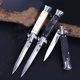 Mafia portable folding knife outdoor self-defense portable high hardness camping tactics survival folding knife with mud dragon cover