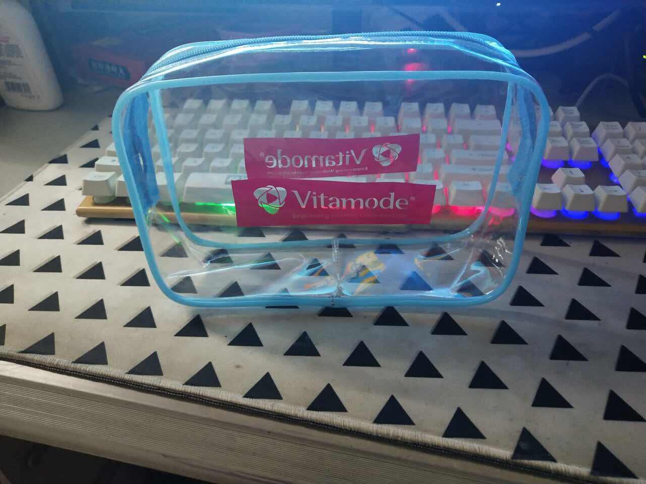 Spot transparent large capacity waterproof and dustproof washing bag cosmetics storage bag daily goods bag travel storage bag