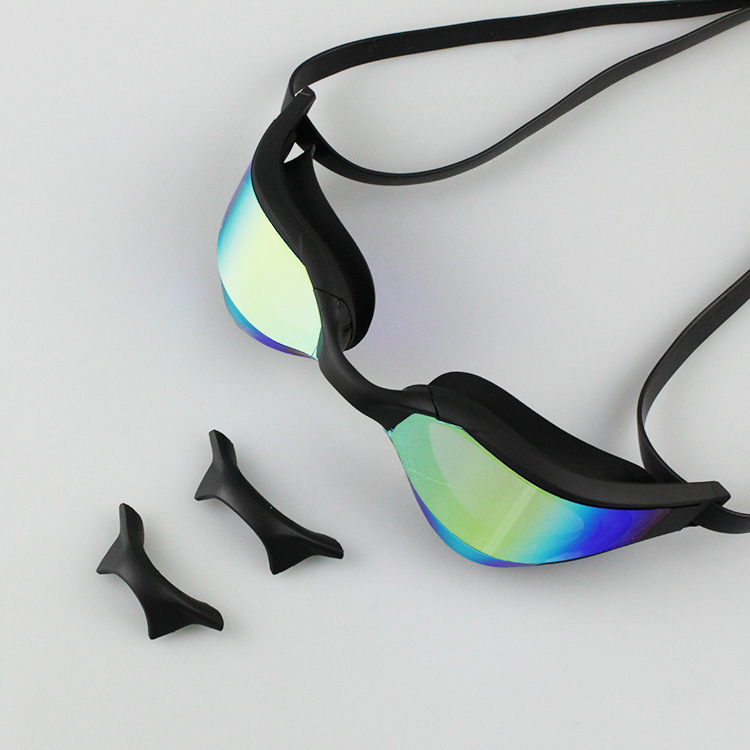 Cross-border new swimming goggles racing swimming glasses adult competition training electroplating HD anti-fog adult swimming goggles wholesale