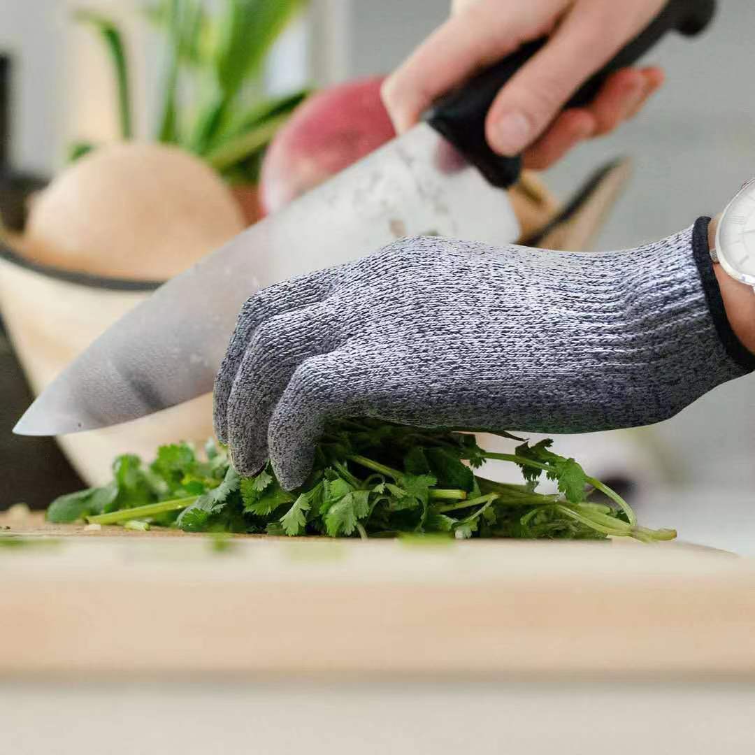 Thickened 5-level Anti-cut Gloves Anti-stab Anti-slip Anti-knife Cut Gloves Flexible Breathable Food Cutting and Fish-killing Labor Protection