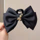 High-grade satin gold rabbit bow