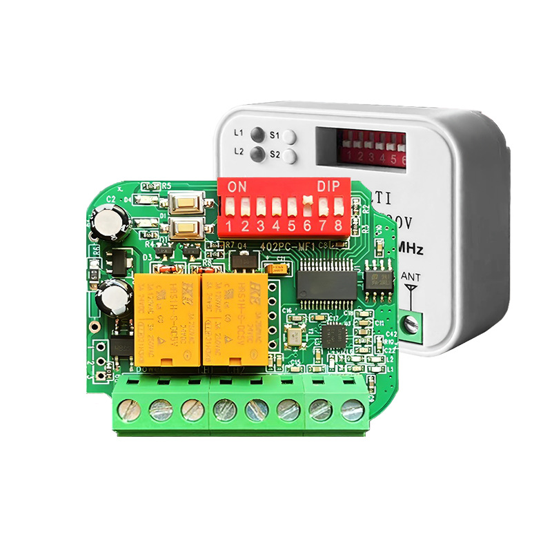 Cross-Border 300-900m multi-frequency universal remote control receiver universal garage door receiver two-channel control