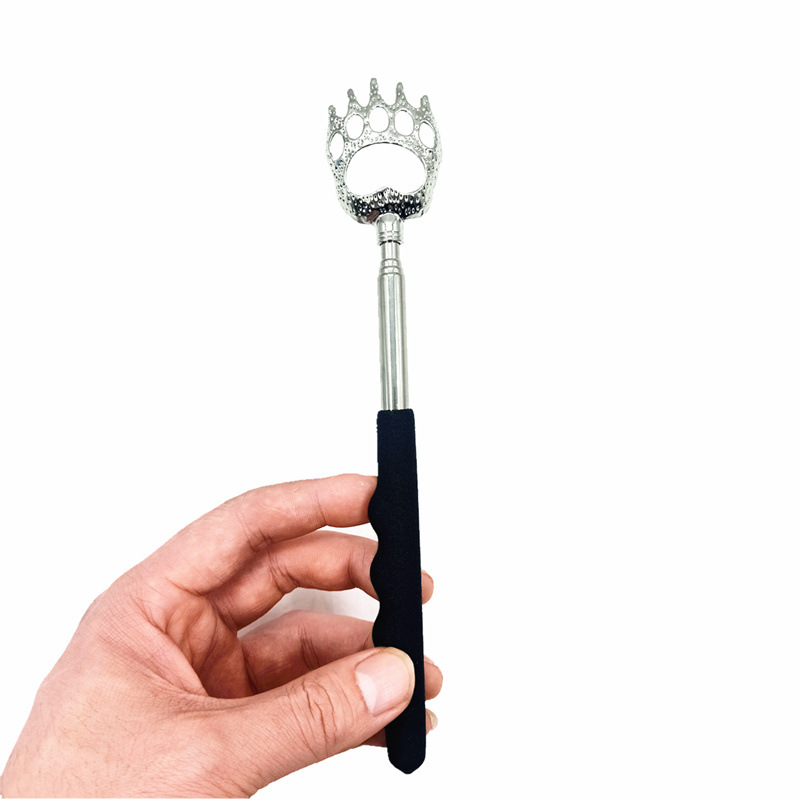 Massage claw scratcher four telescopic stainless steel Tickle Bear Claw don't ask for old man le factory direct wholesale