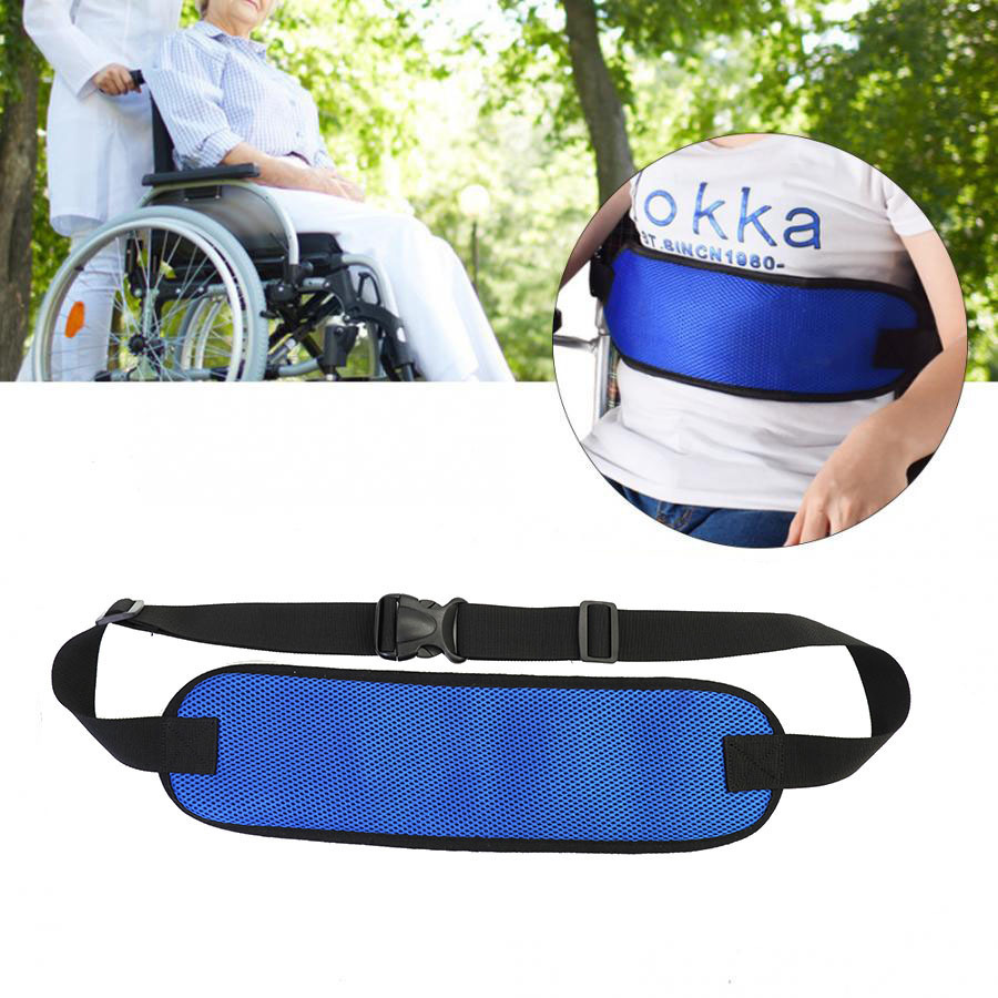 Wheelchair Seat Belt Wheelchair Non-slip Restraint Belt Child Seat Belt for Children and Elderly Protective Seat Belt Full Belt